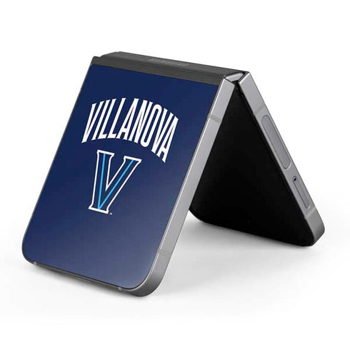 Villanova University Wildcats Black Galaxy Z Flip6 Skin
